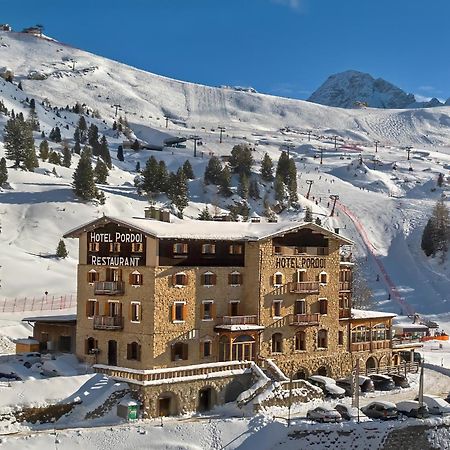 Hotel Pordoi Passo Pordoi Canazei Exterior foto