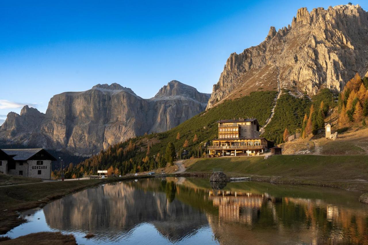 Hotel Pordoi Passo Pordoi Canazei Exterior foto