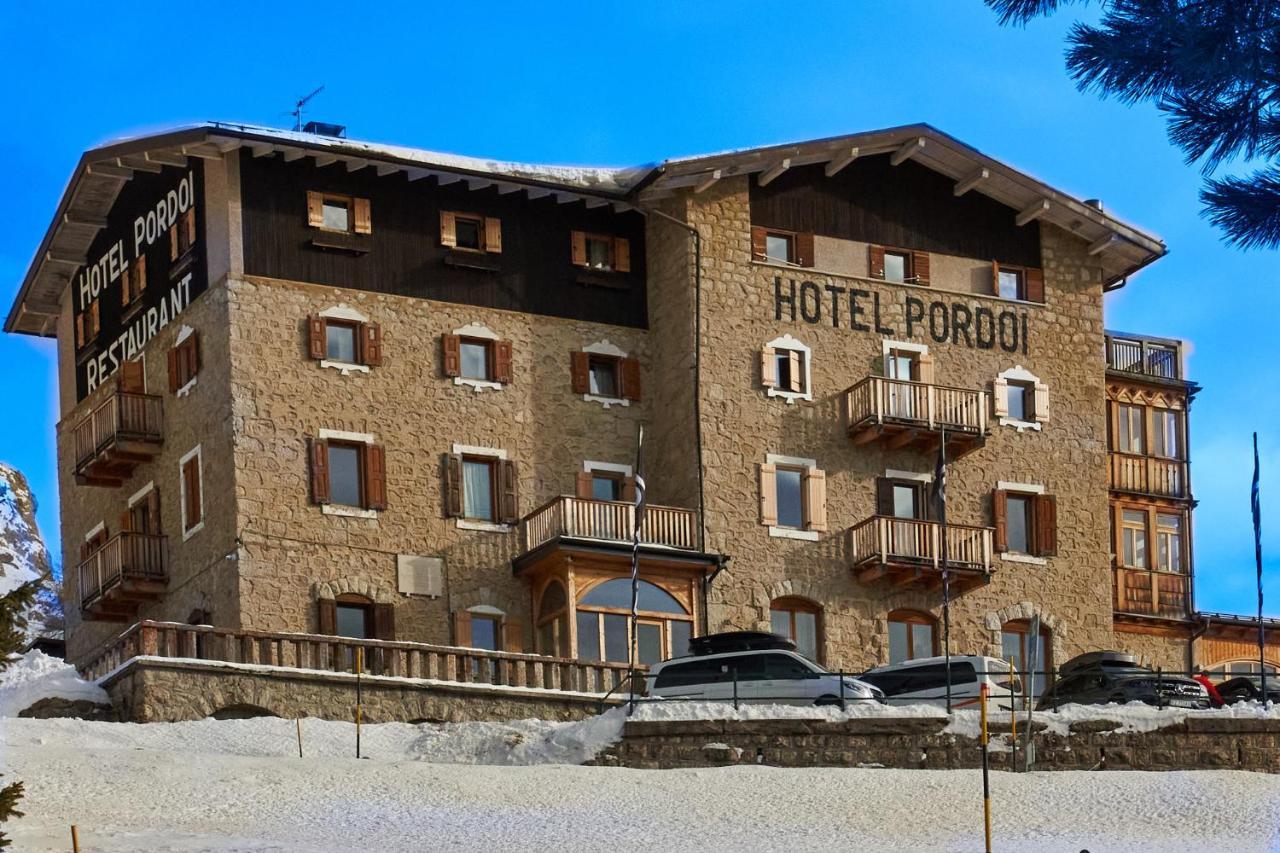 Hotel Pordoi Passo Pordoi Canazei Exterior foto