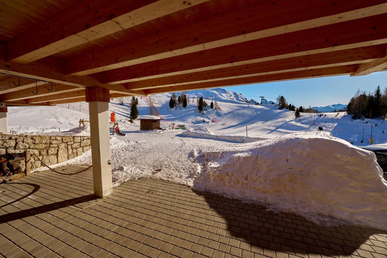 Hotel Pordoi Passo Pordoi Canazei Exterior foto