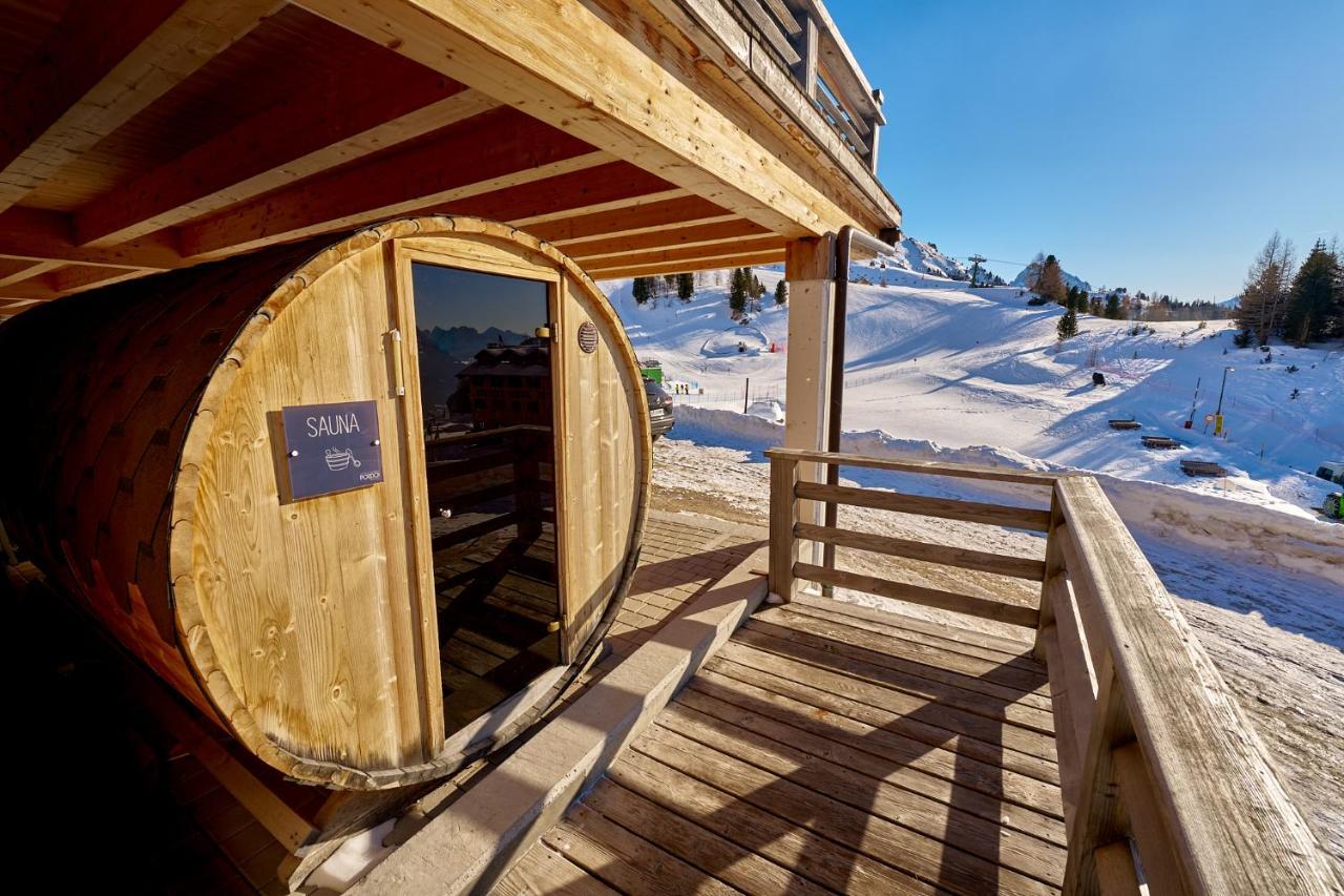 Hotel Pordoi Passo Pordoi Canazei Exterior foto