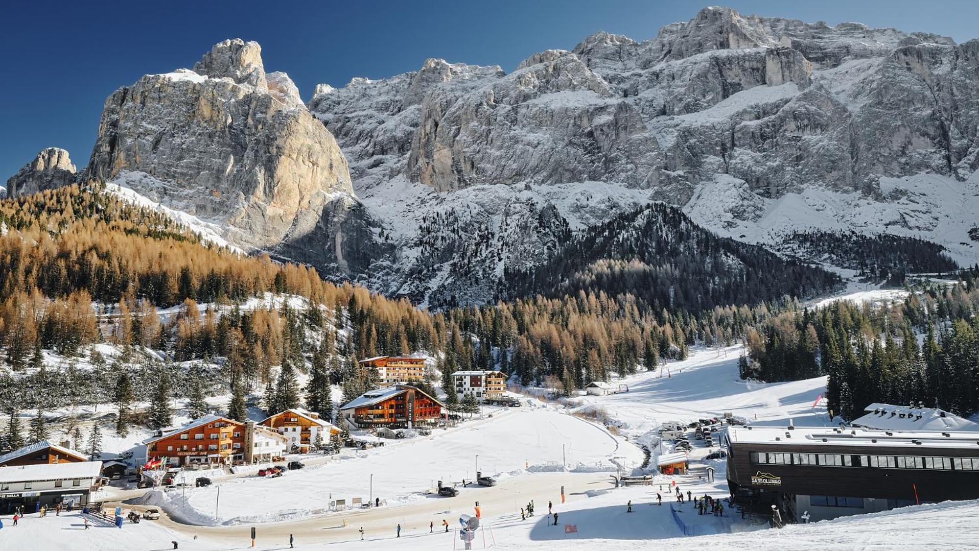 Hotel Pordoi Passo Pordoi Canazei Exterior foto