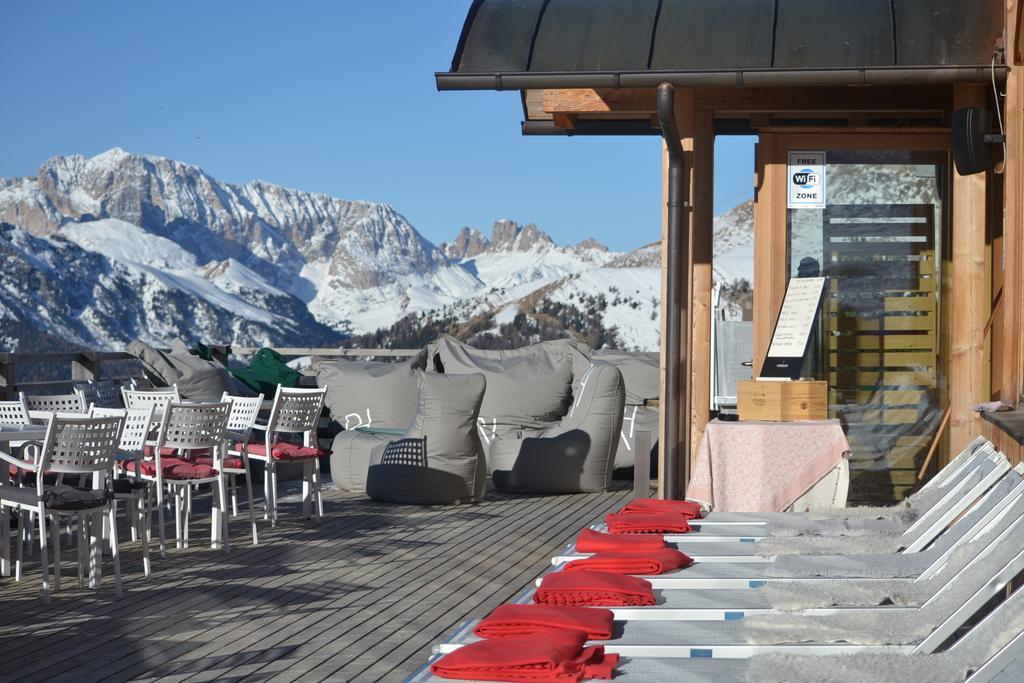 Hotel Pordoi Passo Pordoi Canazei Exterior foto