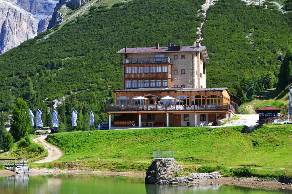 Hotel Pordoi Passo Pordoi Canazei Exterior foto